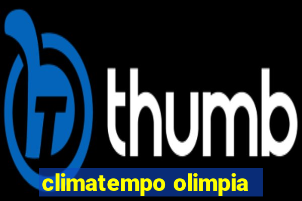 climatempo olimpia